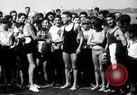 Standbild Kanada's Olympic swimming Team Montreal Quebec Kanada, 1936, aus Sekunde 58 historischem Filmmaterial Videoclip 65675029725