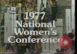 Standbild nationalen Frauenkonferenz Houston Texas USA, 1977, aus Sekunde 42 historischem Filmmaterial Videoclip 65675029726