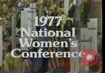 Standbild nationalen Frauenkonferenz Houston Texas USA, 1977, aus Sekunde 44 historischem Filmmaterial Videoclip 65675029726