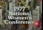Standbild nationalen Frauenkonferenz Houston Texas USA, 1977, aus Sekunde 45 historischem Filmmaterial Videoclip 65675029726
