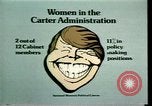 Standbild der amerikanischen Frauen Statistiken United States USA, 1977, aus Sekunde 19 historischem Filmmaterial Videoclip 65675029728