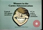 Standbild der amerikanischen Frauen Statistiken United States USA, 1977, aus Sekunde 23 historischem Filmmaterial Videoclip 65675029728