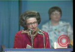 Standbild Lady Bird Johnson Houston Texas USA, 1977, aus Sekunde 9 historischem Filmmaterial Videoclip 65675029732