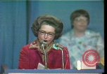 Standbild Lady Bird Johnson Houston Texas USA, 1977, aus Sekunde 13 historischem Filmmaterial Videoclip 65675029732