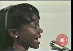 Standbild Afroamerikanische Vertretung bei Frauen Gleichstellungsänderung Houston Texas USA, 1977, aus Sekunde 34 historischem Filmmaterial Videoclip 65675029735