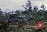 Image of clearing vegetation Bein Hoa South Vietnam, 1967, second 45 stock footage video 65675029758