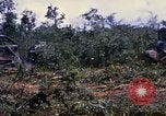 Image of clearing vegetation Bein Hoa South Vietnam, 1967, second 56 stock footage video 65675029758