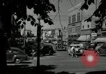 Immagine di Strada trafficata scena North Platte Nebraska USA, 1945, secondo 11 filmato di repertorio 65675029766