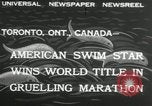 Immagine di Maratona di nuoto Toronto Ontario Canada, 1932, secondo 8 filmato di repertorio 65675029788