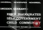 Standbild Children's Centre Dresden Deutschland, 1932, aus Sekunde 6 historischem Filmmaterial Videoclip 65675029790