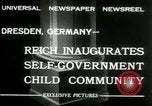 Standbild Children's Centre Dresden Deutschland, 1932, aus Sekunde 8 historischem Filmmaterial Videoclip 65675029790