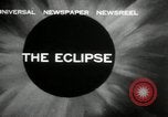 Image 'éclipse solaire United States USA, 1932, de la seconde 3 séquences d'archives historiques vidéo 65675029791