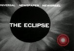 Image 'éclipse solaire United States USA, 1932, de la seconde 4 séquences d'archives historiques vidéo 65675029791