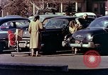 Standbild suburbanen Shopping Center Yonkers New York USA, 1958, aus Sekunde 17 historischem Filmmaterial Videoclip 65675029793