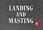 Standbild Landung und masting Luftschiff United States USA, 1957, aus Sekunde 4 historischem Filmmaterial Videoclip 65675029799