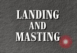 Standbild Landung und masting Luftschiff United States USA, 1957, aus Sekunde 6 historischem Filmmaterial Videoclip 65675029799