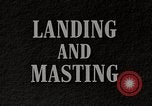 Standbild Landung und masting Luftschiff United States USA, 1957, aus Sekunde 7 historischem Filmmaterial Videoclip 65675029799