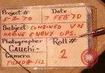 Standbild vietnamesischen marines Kien Hung Vietnam, 1970, aus Sekunde 4 historischem Filmmaterial Videoclip 65675029803