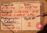 Standbild vietnamesischen marines Kien Hung Vietnam, 1970, aus Sekunde 8 historischem Filmmaterial Videoclip 65675029803