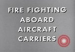 Image of ship fire fighting techniques United States USA, 1960, second 24 stock footage video 65675029804