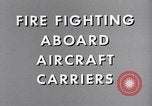 Image of ship fire fighting techniques United States USA, 1960, second 27 stock footage video 65675029804