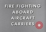 Image of ship fire fighting techniques United States USA, 1960, second 30 stock footage video 65675029804