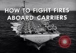 Image of hangar space fire control United States USA, 1960, second 7 stock footage video 65675029805