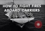Image of hangar space fire control United States USA, 1960, second 9 stock footage video 65675029805