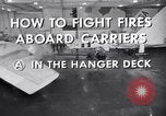 Image of hangar space fire control United States USA, 1960, second 19 stock footage video 65675029805
