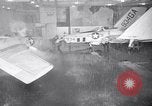 Image of aircraft carrier fire fighting United States USA, 1960, second 36 stock footage video 65675029807
