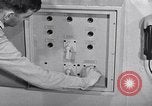 Image of aircraft carrier fire fighting United States USA, 1960, second 38 stock footage video 65675029807