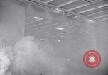 Image of aircraft carrier fire fighting United States USA, 1960, second 42 stock footage video 65675029807