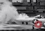 Image of controlling deck fire United States USA, 1960, second 39 stock footage video 65675029809