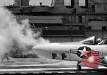 Image of controlling deck fire United States USA, 1960, second 42 stock footage video 65675029809