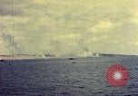 Image of bombardment of shoreline Iwo Jima, 1945, second 4 stock footage video 65675029810