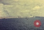 Image of bombardment of shoreline Iwo Jima, 1945, second 6 stock footage video 65675029810