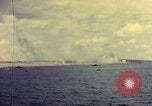 Image of bombardment of shoreline Iwo Jima, 1945, second 7 stock footage video 65675029810
