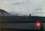 Image of bombardment of shoreline Iwo Jima, 1945, second 26 stock footage video 65675029810