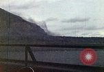 Image of bombardment of shoreline Iwo Jima, 1945, second 34 stock footage video 65675029810