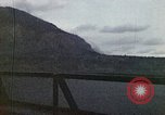 Image of bombardment of shoreline Iwo Jima, 1945, second 42 stock footage video 65675029810