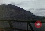 Image of bombardment of shoreline Iwo Jima, 1945, second 45 stock footage video 65675029810