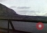 Image of bombardment of shoreline Iwo Jima, 1945, second 55 stock footage video 65675029810