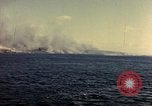 Image of bombardment of island Iwo Jima, 1945, second 5 stock footage video 65675029811