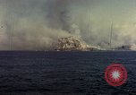 Image of bombardment of island Iwo Jima, 1945, second 12 stock footage video 65675029811