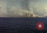 Image of bombardment of island Iwo Jima, 1945, second 14 stock footage video 65675029811