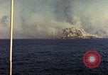 Image of bombardment of island Iwo Jima, 1945, second 16 stock footage video 65675029811