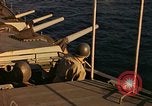 Image of bombardment of island Iwo Jima, 1945, second 38 stock footage video 65675029811