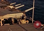 Image of bombardment of island Iwo Jima, 1945, second 40 stock footage video 65675029811