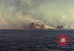 Image of bombardment of island Iwo Jima, 1945, second 47 stock footage video 65675029811