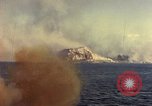 Image of bombardment of island Iwo Jima, 1945, second 48 stock footage video 65675029811